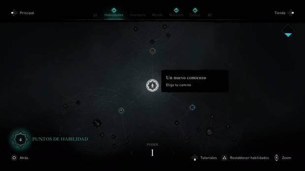 Assassin's Creed Valhalla: Árbol de habilidades