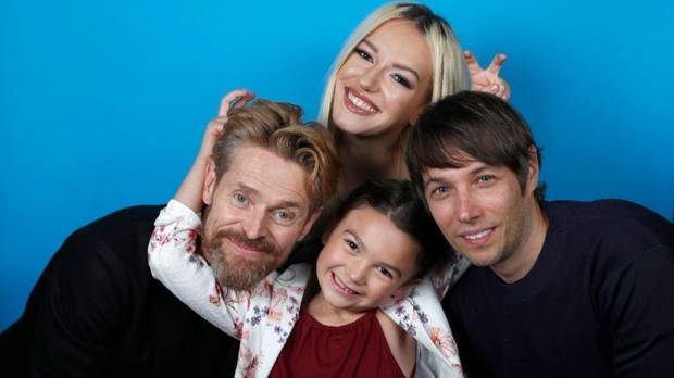 Sean Parker y Willem Dafoe colaboraron en The Florida Project.
