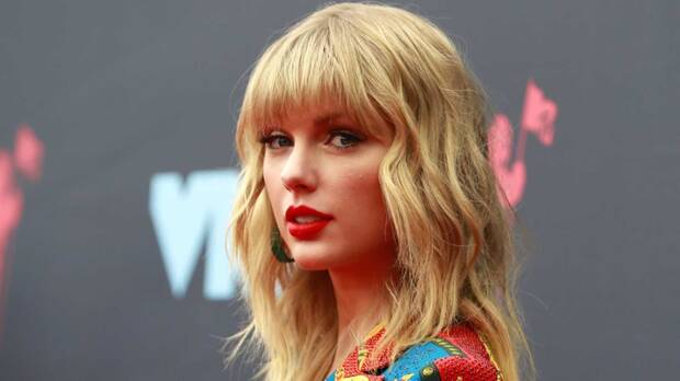 Taylor Swift en una entrega de premios en 2019