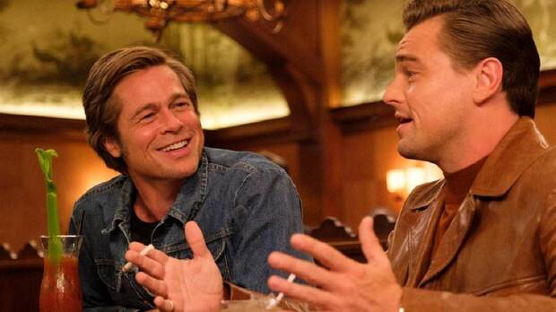 Brad Pitt y Leonardo DiCaprio en 'Érase una vez en Hollywood'