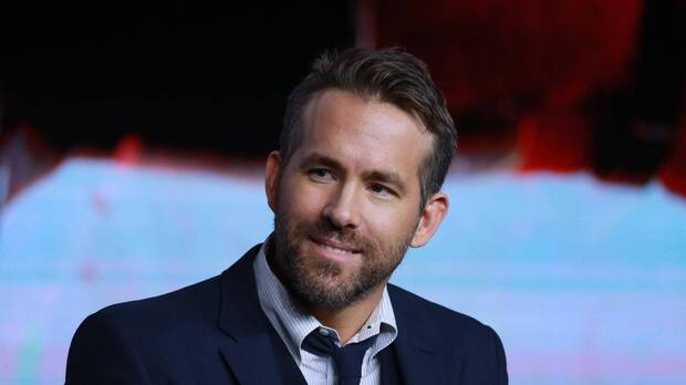 Ryan Reynolds en una rueda de prensa