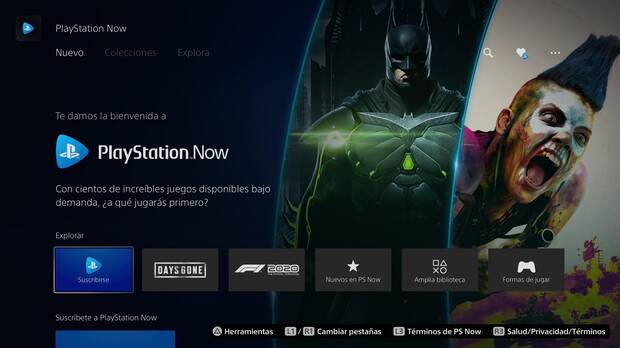 PlayStation Now PS5