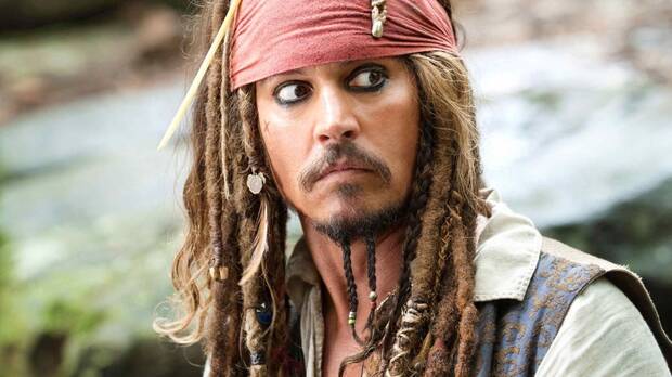 Johnny Depp como Jack Sparrow