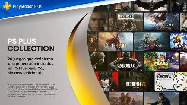 PS Plus Collection estilo Xbox Game Pass