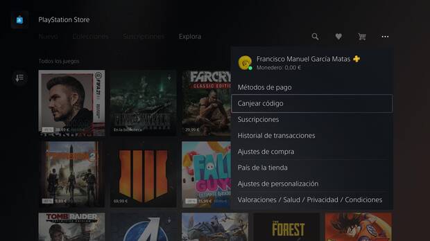 ps store the forest
