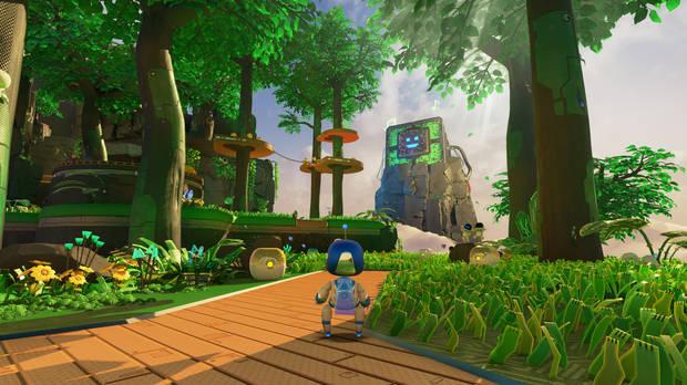 Sin ser un portento t�cnico, 'Astro's Playroom' se ve estupendamente.