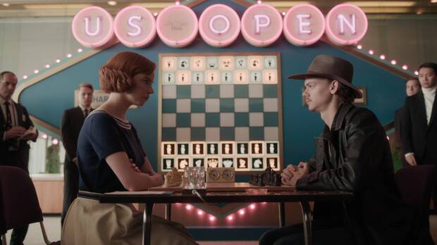 Gambito de Dama de Netflix con Anya Taylor Joy