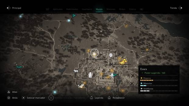 AC Valhalla - Mapa del tesoro 10: ubicación