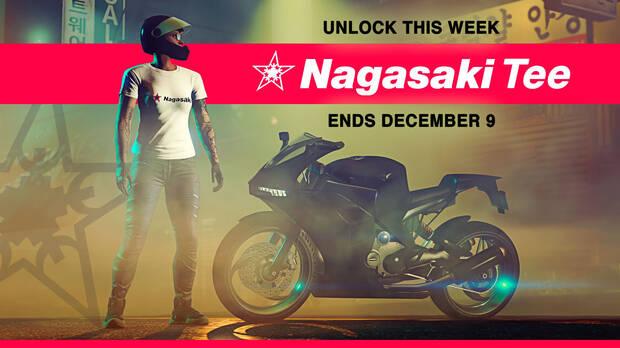 Camiseta Nagasaki en GTA Online