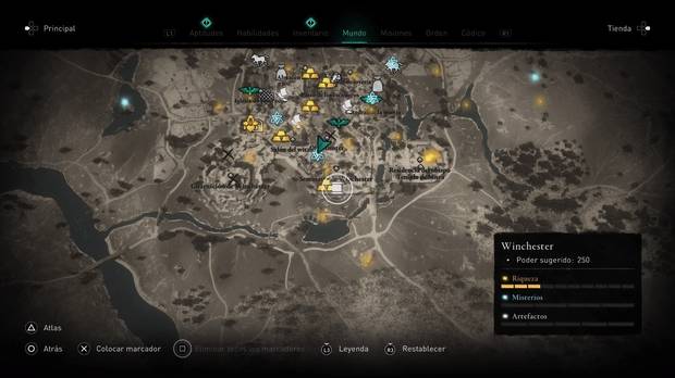 AC Valhalla - Mapa del tesoro 18: ubicación
