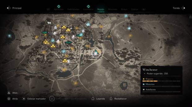 AC Valhalla - Mapa del tesoro 19: ubicación