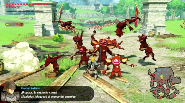 �Listos para participar en grandes y multitudinarias batallas por todo Hyrule?