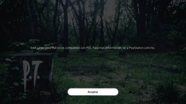 El mtico P.T. de PS4 lleg a funcionar en PS5... pero ya no funciona Imagen 2