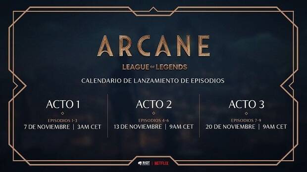 Fecha y horario del segundo arco de Arcane