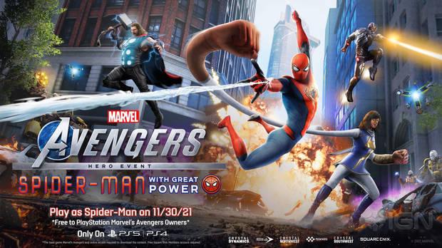 Spider-Man llega a Marvel's Avengers el 30 de noviembre.