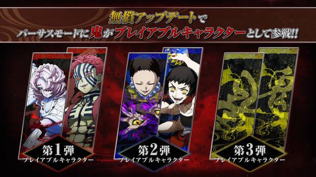 Demon Slayer nuevos personajes gratis