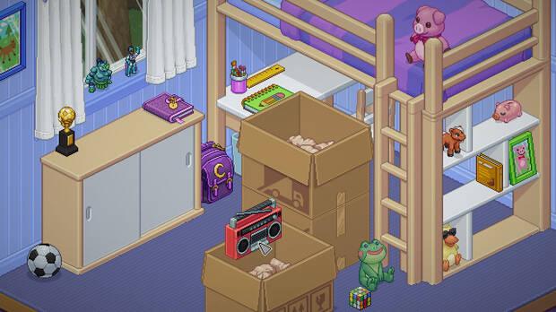 Captura de Unpacking, uno de los mejores juegos cortos.