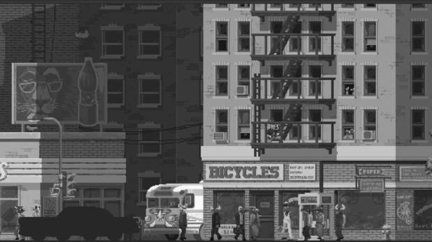 Captura de The Longest Road on Earth, uno de los mejores juegos cortos de PC.