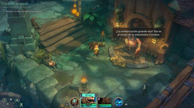 El arte durante la exploración y las batallas es sobresaliente. No esperábamos menos del equipo que nos dio 'Battle Chasers: Nightwar'.