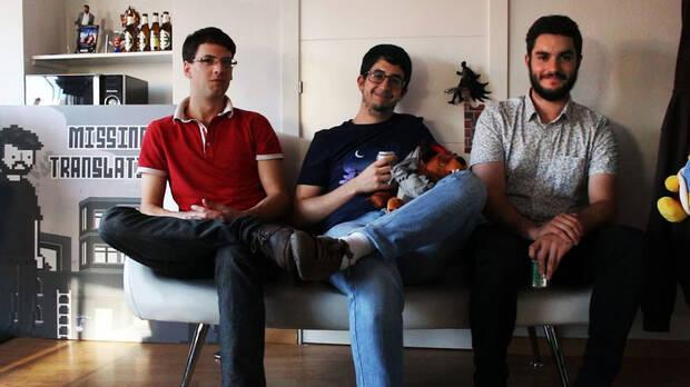 Los miembros de ALPixel Games al principio del desarrollo de 'A Place for the Unwilling'.