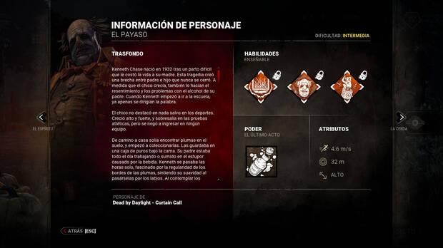 Dead by Daylight - Información y detalles del asesino El Payaso (Jeffrey Hawk)