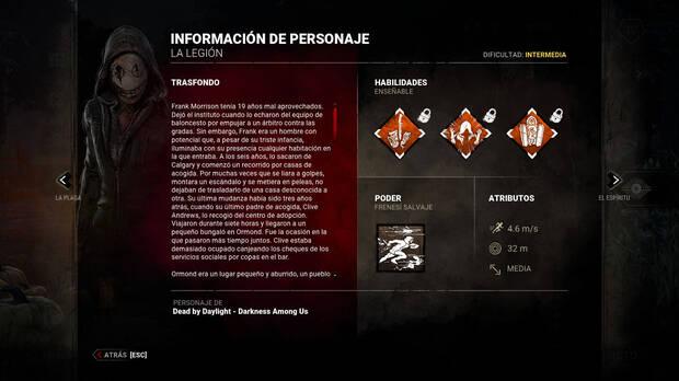 Dead by Daylight - Información y detalles del asesino La Legión (Frank, Julie, Susie, Joey)