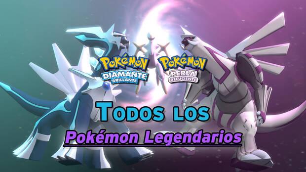 Guía de Pokémon Diamante Brillante y Pokémon Perla Reluciente: Todos los Pokémon Legendarios y cómo conseguirlos