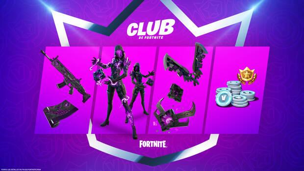 Asesina del cubo, la nueva skin del Club Fortnite en diciembre de 2021 - Contenidos