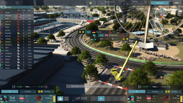 Captura de Motorsport Manager.