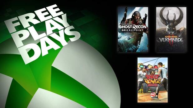 Free Play Days de Xbox Live Gold del 4 al 8 de noviembre.