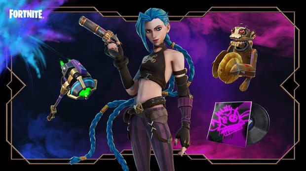 Skin de Jinx de League of Legends: todos los contenidos