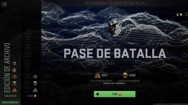 Call of Duty Warzone 2.0 - Precios y lotes del Pase de batalla