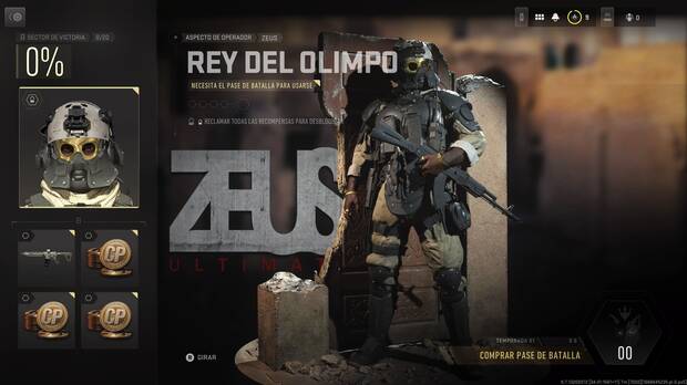Call of Duty Warzone 2.0 - Recompensas del Pase de batalla