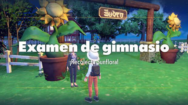 Pokémon Escarlata y Púrpura - Cómo superar el examen del Gimnasio Planta