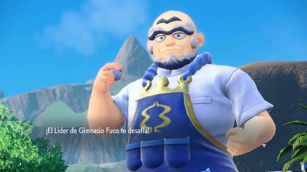 Pokémon Escarlata y Púrpura - Revancha contra el líder de Gimnasio Agua Fuco