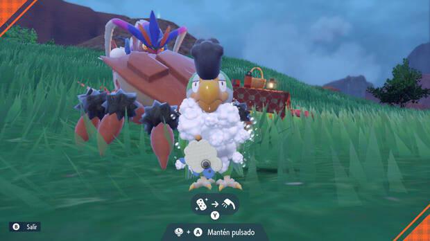 Pokémon Escarlata y Púrpura - Juega en el Pícnic y lava a tus Pokémon para subir rápido la amistad