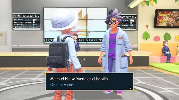 Pokémon Escarlata y Púrpura - Cómo conseguir el Huevo Suerte