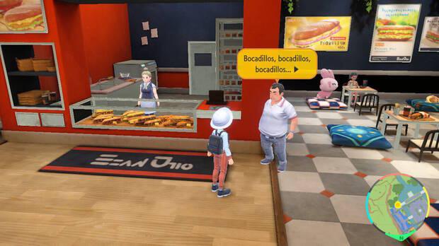 Pokémon Escarlata y Púrpura - NPC que regala nuevas recetas de bocadillos