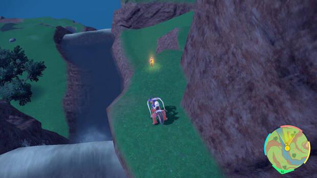 Pokémon Escarlata y Púrpura - Localización en el mapa de la Estaca amarilla nº 6