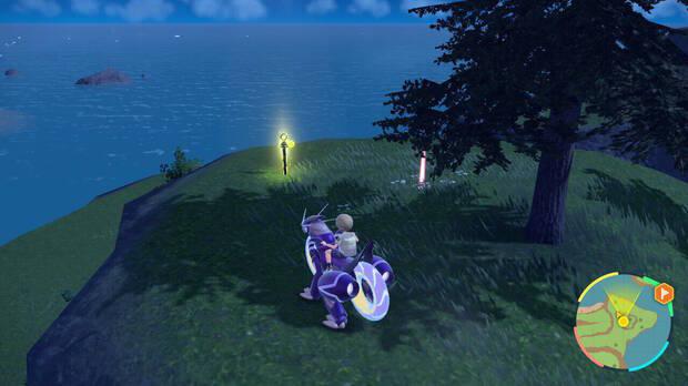 Pokémon Escarlata y Púrpura - Localización en el mapa de la Estaca verde nº 2