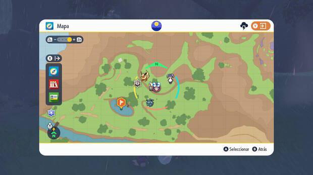 Pokémon Escarlata y Púrpura - Ubicación de la Estaca azul nº 3