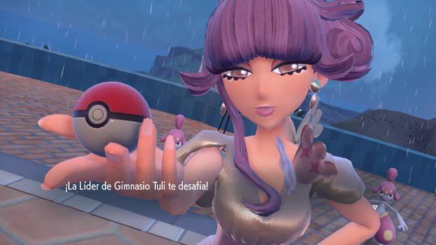 Pokémon Escarlata y Púrpura - Revancha contra la líder de Gimnasio Psíquico Tuli