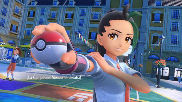 Pokémon Escarlata y Púrpura - Consejos para vencer a la Campeona Mencía