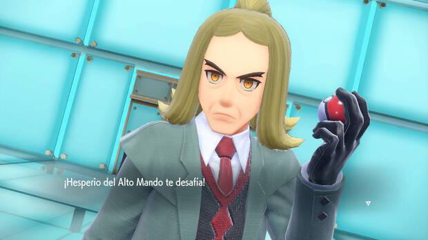 Pokémon Escarlata y Púrpura - Consejos para vencer a Hesperio del Alto Mando