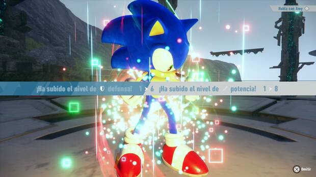 Sonic Frontiers - Dónde se usan las semillas de poder y defensa para mejorar a Sonic