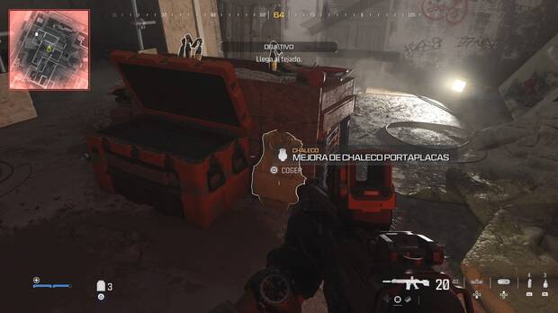 Call of Duty Modern Warfare 3 - Mejora del chaleco portaplacas #2 en la misión En las alturas