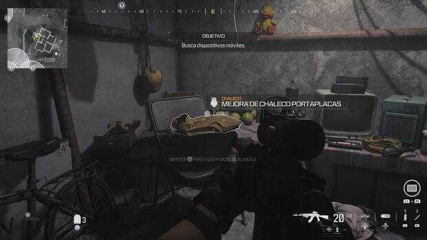 Call of Duty Modern Warfare 3 - Mejora del chaleco portaplacas #1 en la misión Lugar del impacto