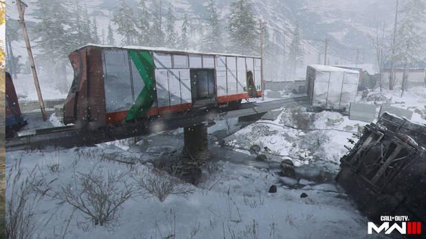 Call of Duty Modern Warfare 3 (2023) - Mapa Derail