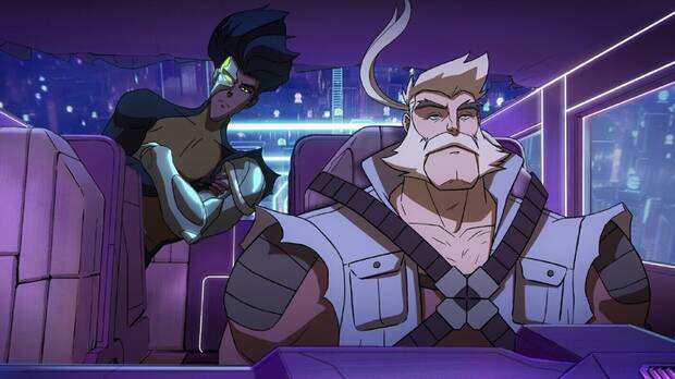 Imagen promocional de Capitán Laserhawk