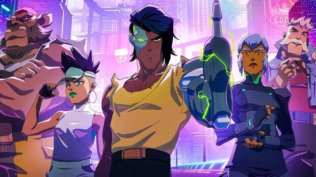 Imagen promocional de Capitán Laserhawk
